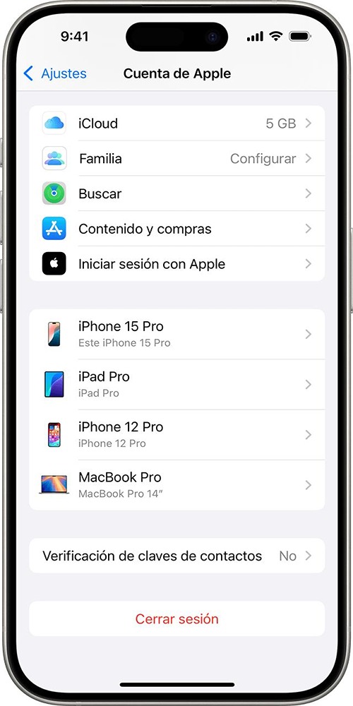 تنظیمات Apple ID در آیفون برای استفاده از یک اپل ایدی در دو گوشی و مدیریت حساب کاربری