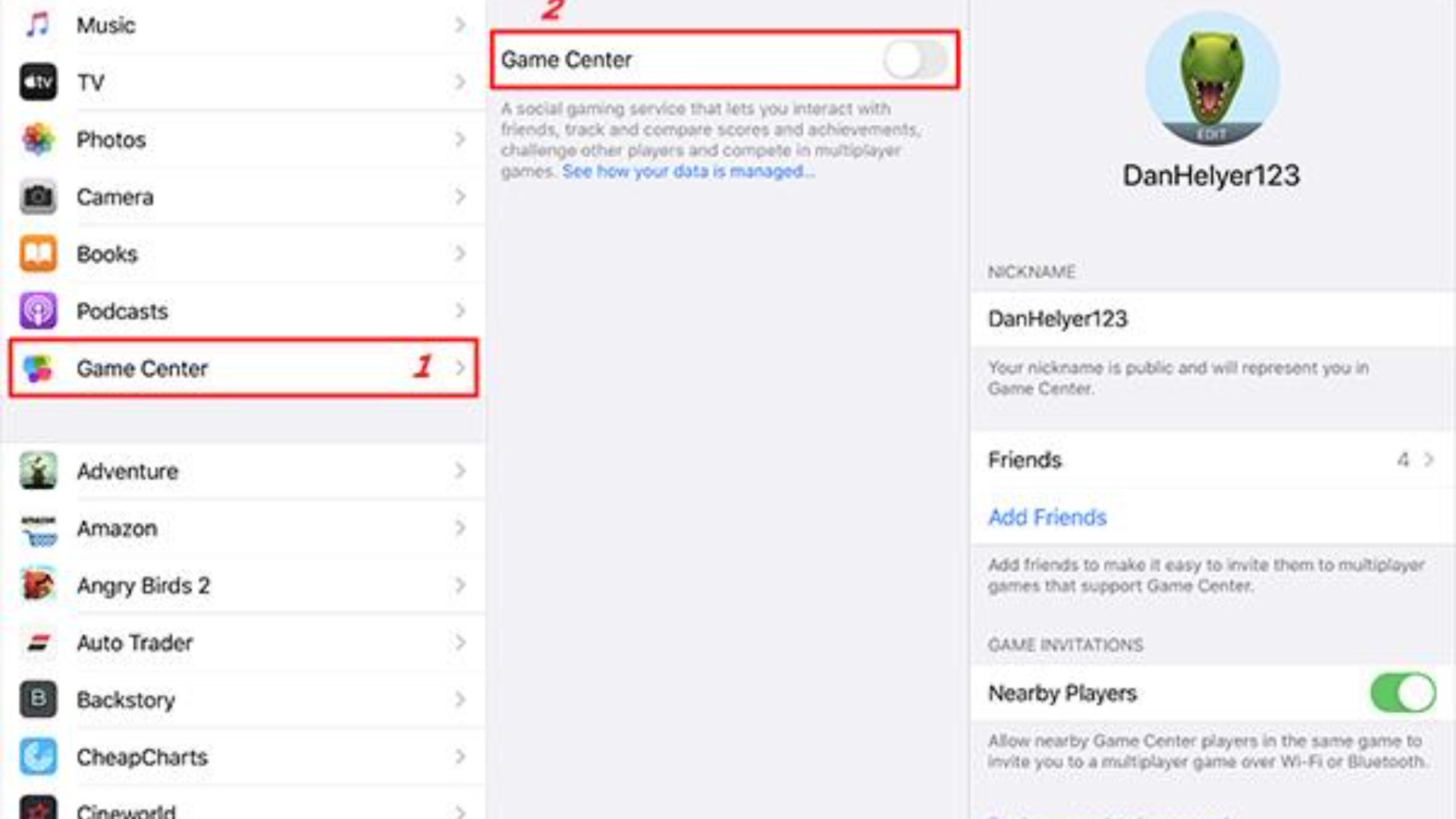 آموزش اتصال اپل آیدی به بازی‌های آیفون از طریق Game Center برای ذخیره مراحل بازی