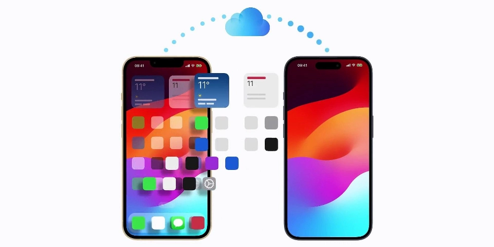 نحوه انتقال اطلاعات به اپل آیدی جدید در آیفون با استفاده از iCloud